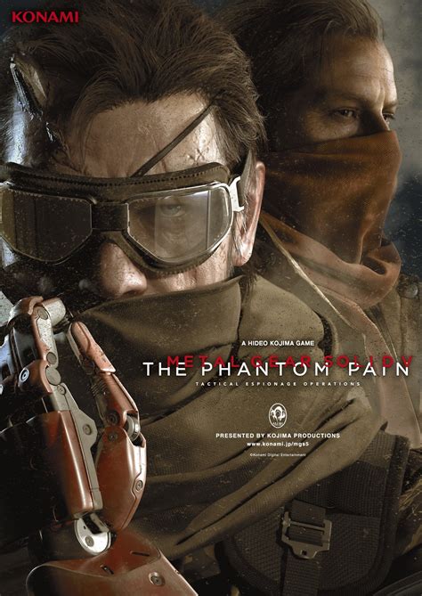 metal gear solid phantom pain poster